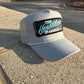 Vintage Chevrolet Heartbeat of America TEAL Rope Snapback Trucker Mesh Hat with Chevy Patch - Classic Chevy Truck Apparel for Men and Women