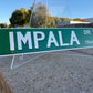 Custom Chevy Impala Street Sign - Choose Your Year & Postal Abbreviation - 18x4 Inches - Perfect for Chevy Man Cave Garage