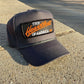 Vintage Chevrolet Heartbeat of America HUNTER ORANGE Rope Snapback Trucker Mesh Hat Chevy Patch Classic Chevy Truck Apparel Men and Women