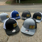 3+3 Crew Cab Chevy GMC Squarebody Mesh Trucker Hat - High Quality, Vintage Design REVISED