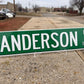 Custom Personalize LAST NAME Street Sign - Choose Your Year & Postal Abbreviation - 18x4 Inches - Perfect for Chevy Man Cave Garage