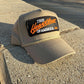 Vintage Chevrolet Heartbeat of America HUNTER ORANGE Rope Snapback Trucker Mesh Hat Chevy Patch Classic Chevy Truck Apparel Men and Women