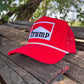 Trump for President 2024 vintage rope style trucker hat with marlboro inspired embroidery patch