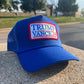 Trump Vance for President 2024 vintage rope style trucker hat with embroidery patch