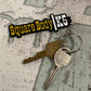 Chevy GMC Square Body K5 Metal Keychain - Handcrafted Stamped Enamel Painted Keyring for Car Lovers