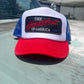 Vintage Chevy Heartbeat of America Neon Snapback Trucker Hat - Foam Mesh Cap with Vibrant Colors - Perfect Gift for Chevy Fans