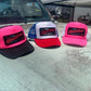 Vintage Chevy Heartbeat of America Neon Snapback Trucker Hat - Foam Mesh Cap with Vibrant Colors - Perfect Gift for Chevy Fans