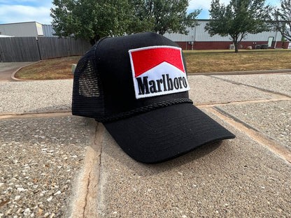 cigarette trucker hat Daddy Needs a Cigarette For hard to clean spots use a soft bristled brush. Products Vintage Marlboro cigarette patch