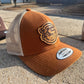 Leather Patch Chevy GMC K5 Blazer Jimmy Silverado Mesh Trucker Hat - Handmade in USA - Snapback - Oklahoma Customs Original