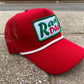 Vintage Style RAD DAD Soda Patch Rope Trucker Snapback Hat Mountain Dew Inspired Logo, Distressed Washed Look, Retro Style, Fathers Day Gift