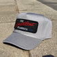 Vintage Chevrolet Heartbeat of America Rope Snapback Trucker Mesh Hat with Chevy Patch - Classic Chevy Truck Apparel for Men and Women