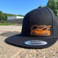 Chevy GMC Sierra Silverado OBS Nation Leather Patch Hat - Snapback Mesh Back - Customizable Style Available