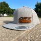 Chevy GMC Sierra Silverado OBS Nation Leather Patch Hat - Snapback Mesh Back - Customizable Style Available