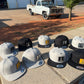 Vintage Chevrolet GMC Camper Special Flatbill Snapback Hat with leather Patch - Classic Chevy Truck Apparel for Men and Women
