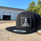 Vintage Chevrolet GMC Camper Special Flatbill Snapback Hat with leather Patch - Classic Chevy Truck Apparel for Men and Women