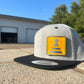 Vintage Chevrolet GMC Camper Special Flatbill Snapback Hat with leather Patch - Classic Chevy Truck Apparel for Men and Women
