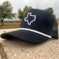 Vintage style TEXAS Rangers puff embroidery Rope Snapback Trucker Mesh ranch - Classic hat Apparel for Men and Women
