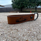 Handmade Leather OBS gm truck chevy Silverado  Squarebody Keychain with Antique Nickel O-Ring